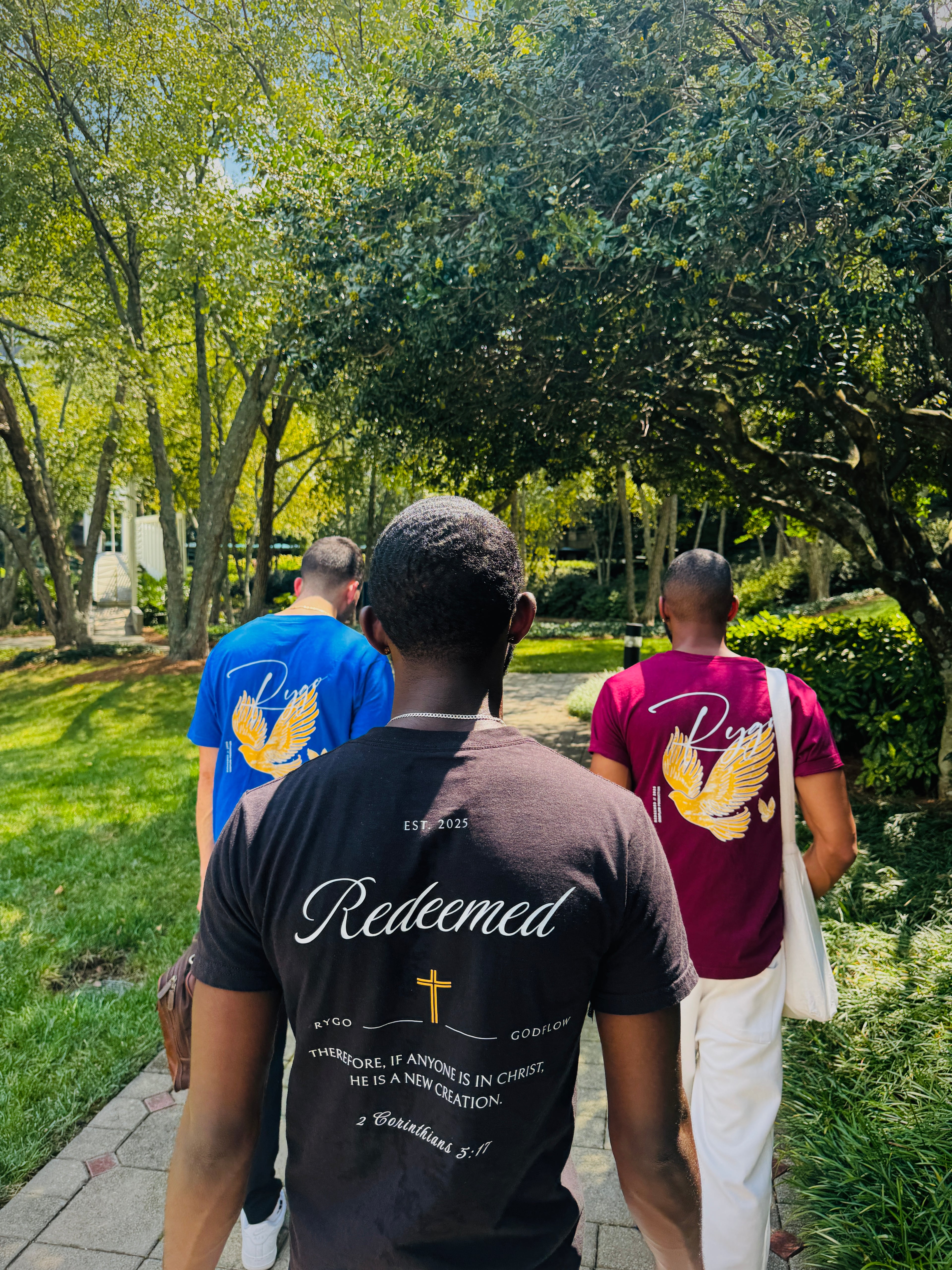 BURGUNDY DOVE RYGO TEE